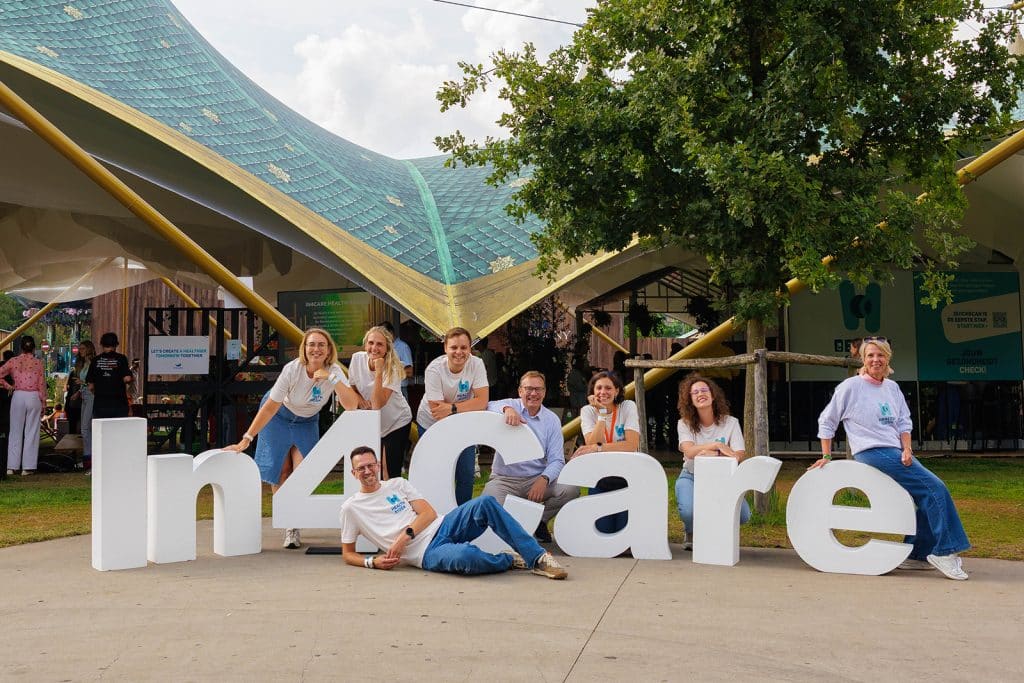 Het team van In4Care – community van doeners in zorginnovatie.